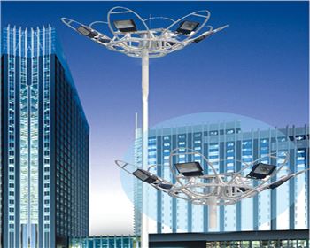 湖北太陽能高桿燈