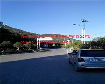 湖北市電路燈項目案例-咸陽旬陽縣	