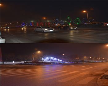 湖北節(jié)日亮化項(xiàng)目北客站