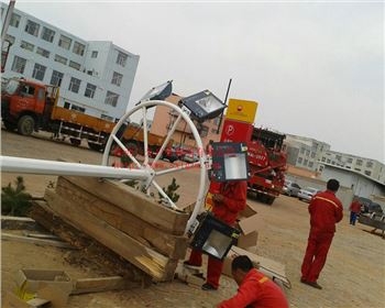 內蒙古廣場高桿燈-內蒙古鄂爾多斯