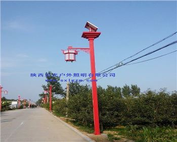 湖北太陽能景觀路燈-湖北省渭南市大荔縣太陽能景觀路燈項目