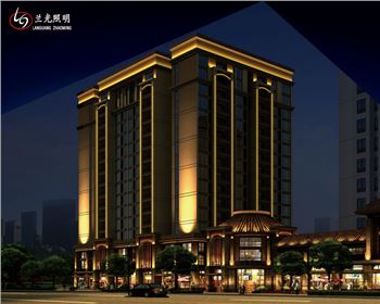 西安潤(rùn)天磬園-辦公大樓亮化設(shè)計(jì)