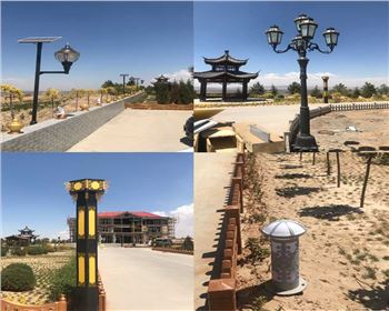 湖北吳忠市同心縣景觀燈、庭院燈、草坪燈系列項目