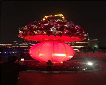 西安蓮湖區2019年元旦、春節亮化工程案例